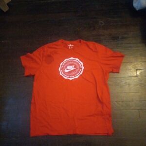 Mens Red Nike Shirt Size XL